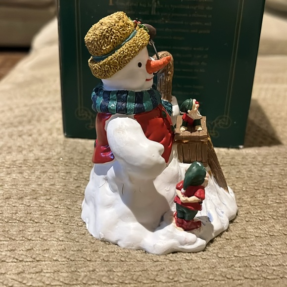 KSA Collectibles Snowman Elves Christmas decoration Holiday decor - Picture 2 of 8